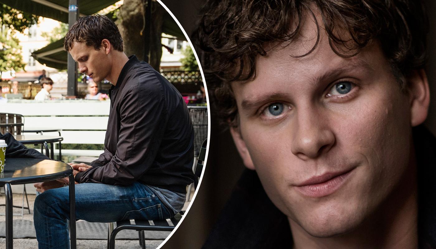Nu dyker Adam Pålsson, 28, upp som infiltratör i undre världen i SVT:s thrillerserie ”Innan vi dör”.