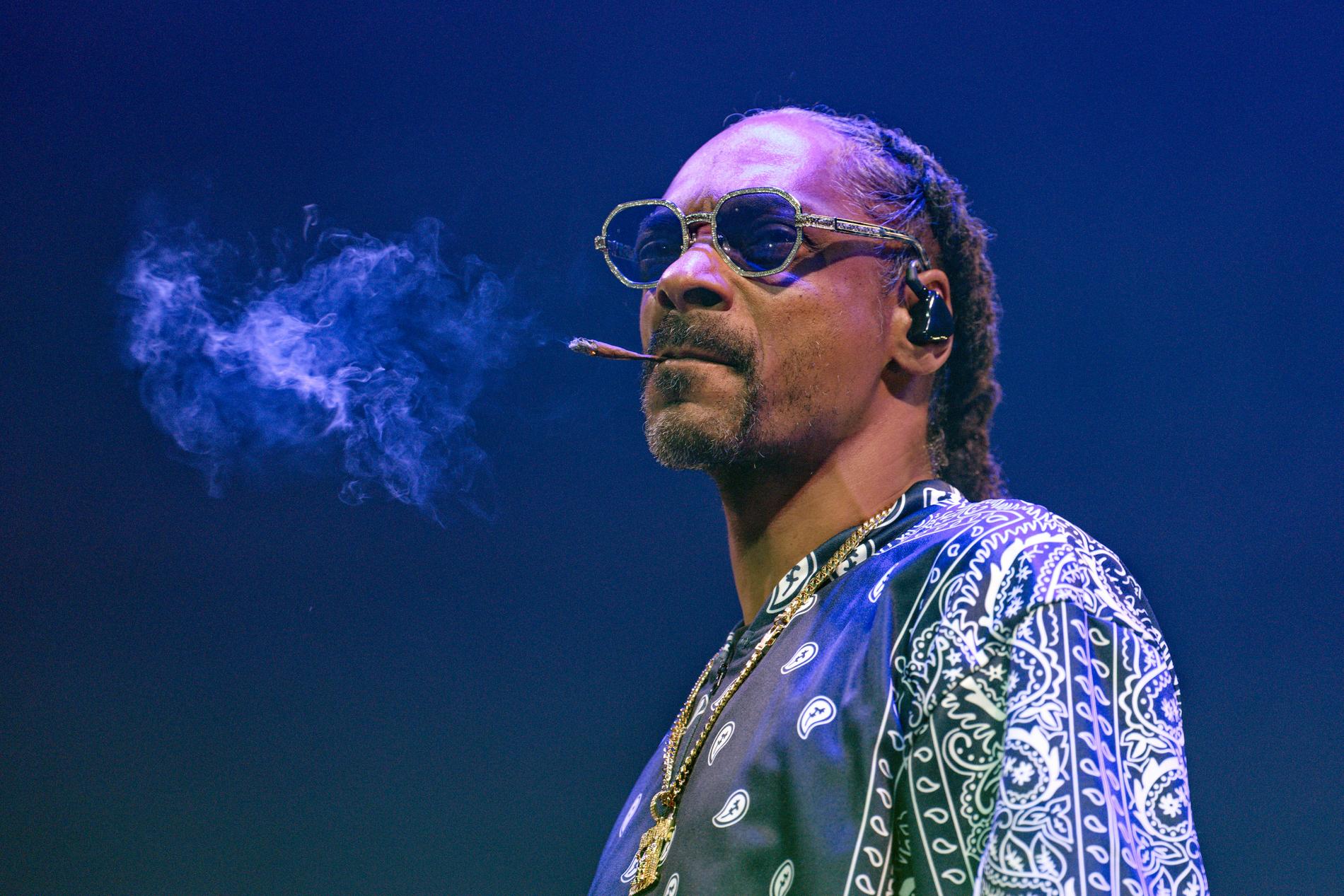 Lägger Snoop Dogg jointen på hyllan? Arkivbild.
