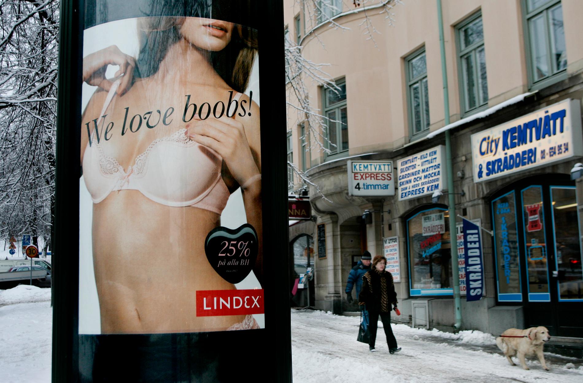 Lindex underkläder är populära bland många kvinnor. Och tydligen bland vissa män också. 