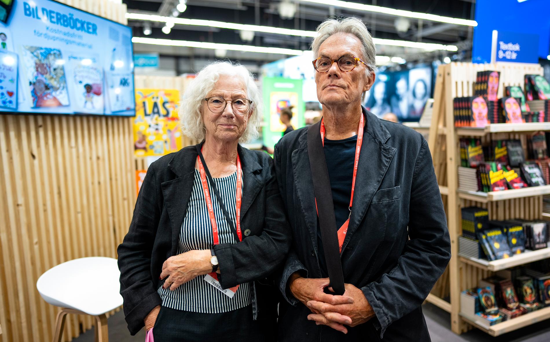 Jujja Wieslander och Sven Nordqvist, duon bakom bland annat dundersuccén ”Mamma Mu”.