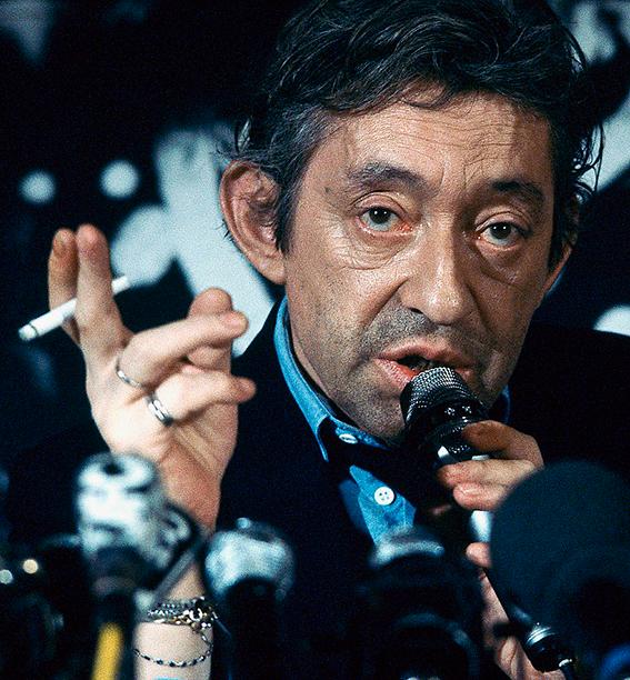 Serge Gainsbourg (1928–1991), fransk sångare och författare.
