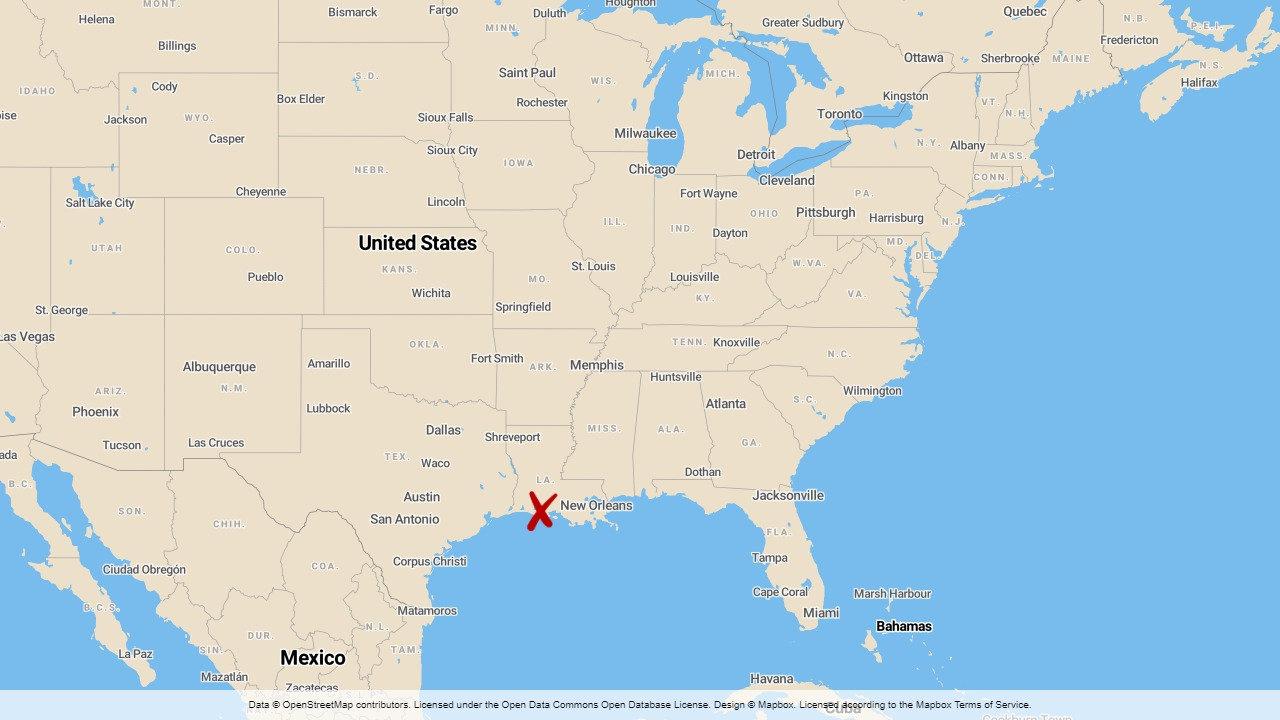 Fem personer omkom i en flygolycka i delstaten Louisiana i USA.