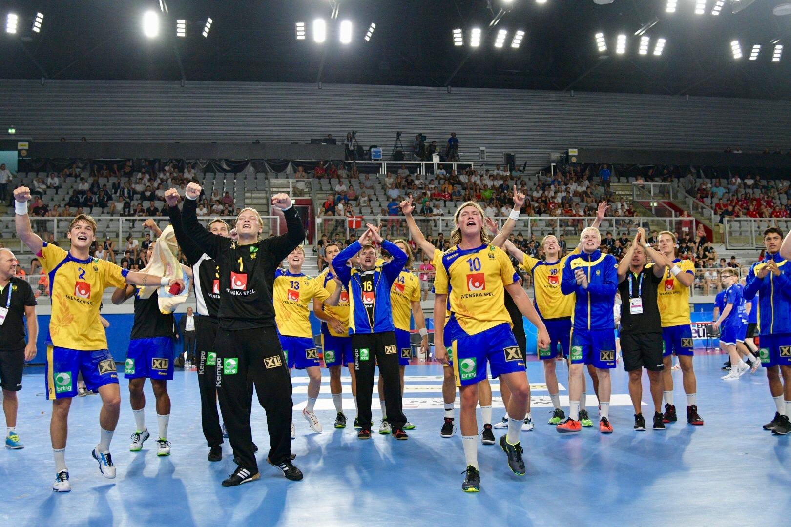 Sverige vann guld i U18-EM i somras.