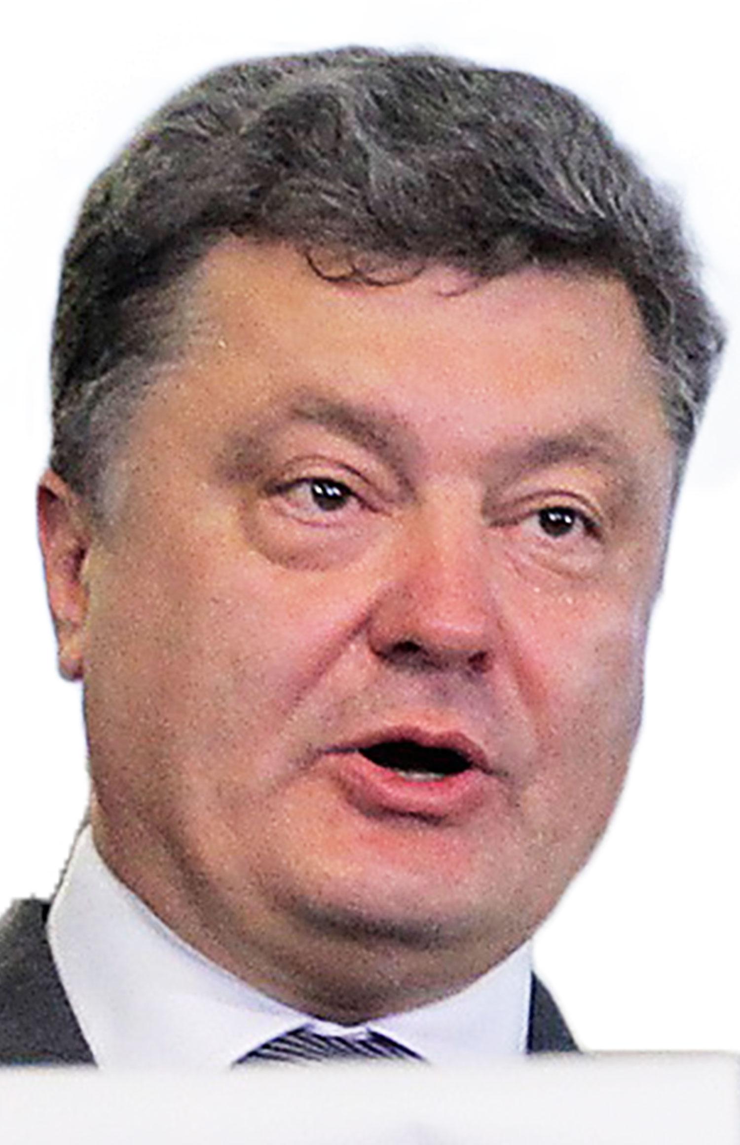 President Porosjenko kan stoppa lagen. Foto: TT
