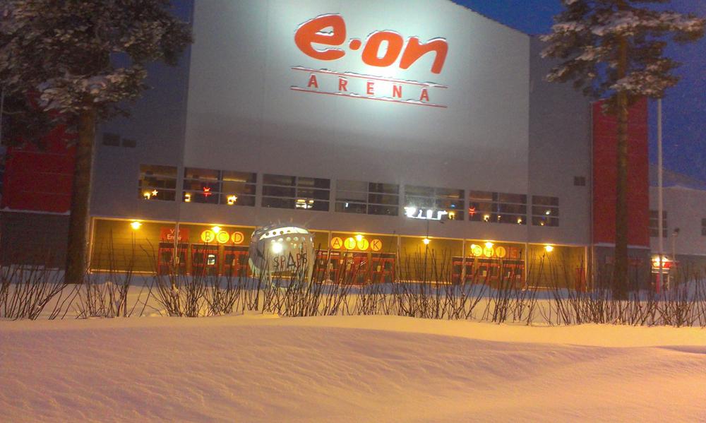 E-on arena i Timrå.