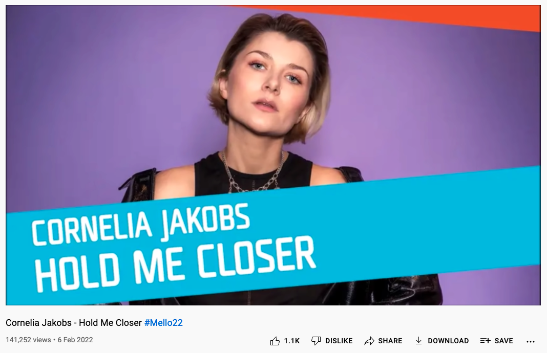 Cornelia Jakobs låt fortsätter att spridas på Youtube trots att SVT anmält det.