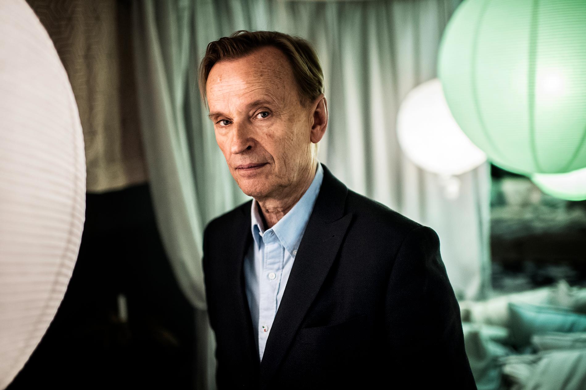 Johan Ulveson under inspelningen av andra säsongen av tv-serien ”Älska mig”.