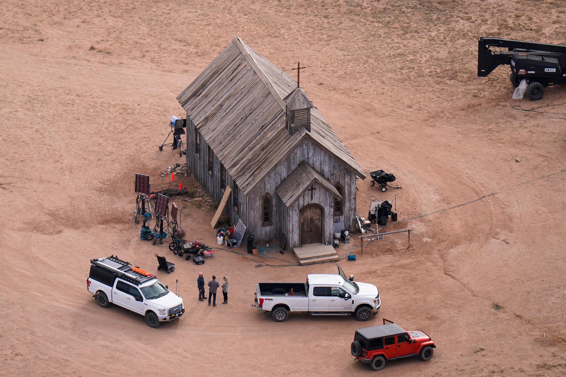 Inspelningsplatsen för filmen ”Rust”. 