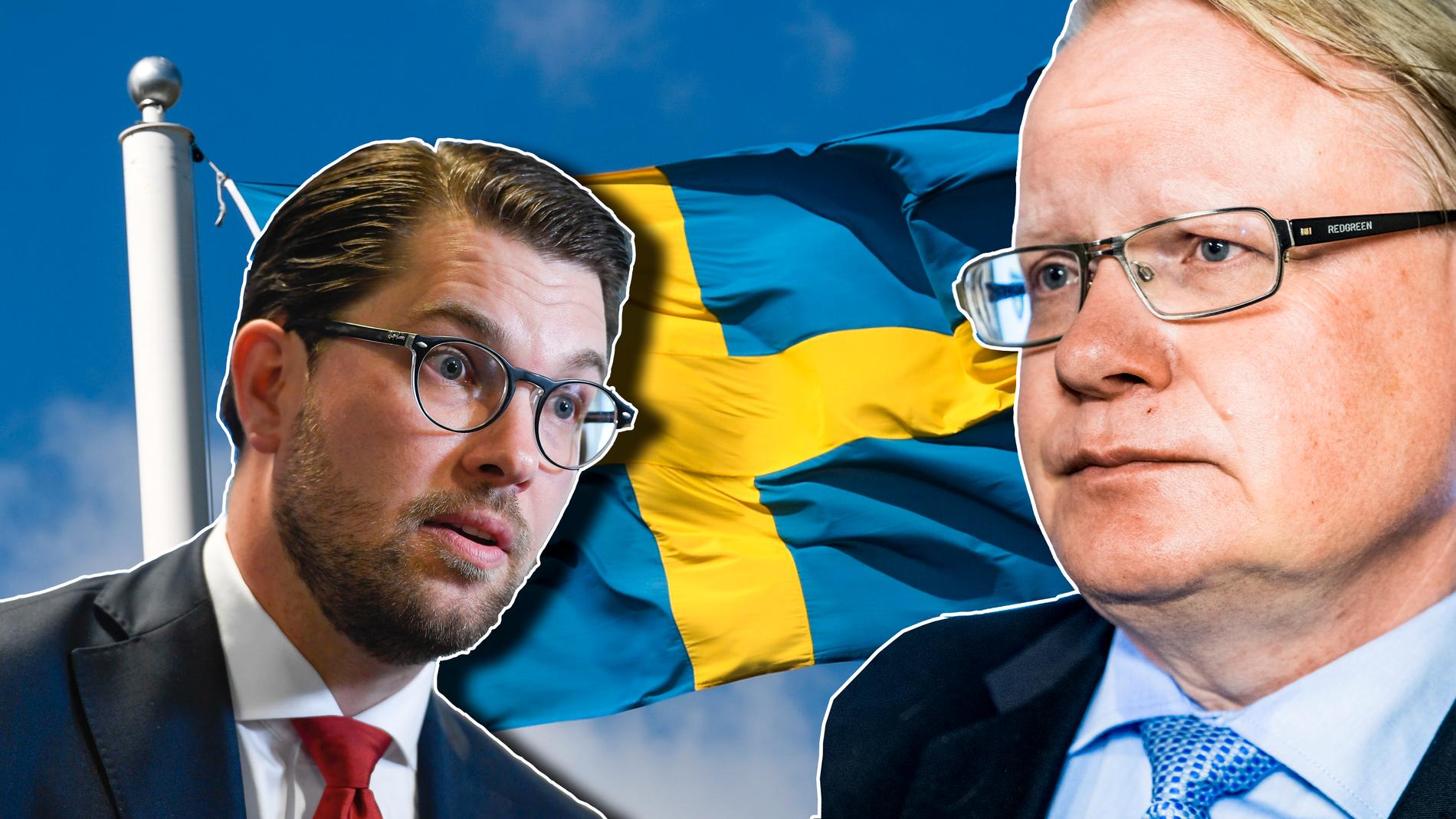 Försvarsminister Peter Hultqvist kritiserar SD för att använda sig av Folkhemmet i sin retorik