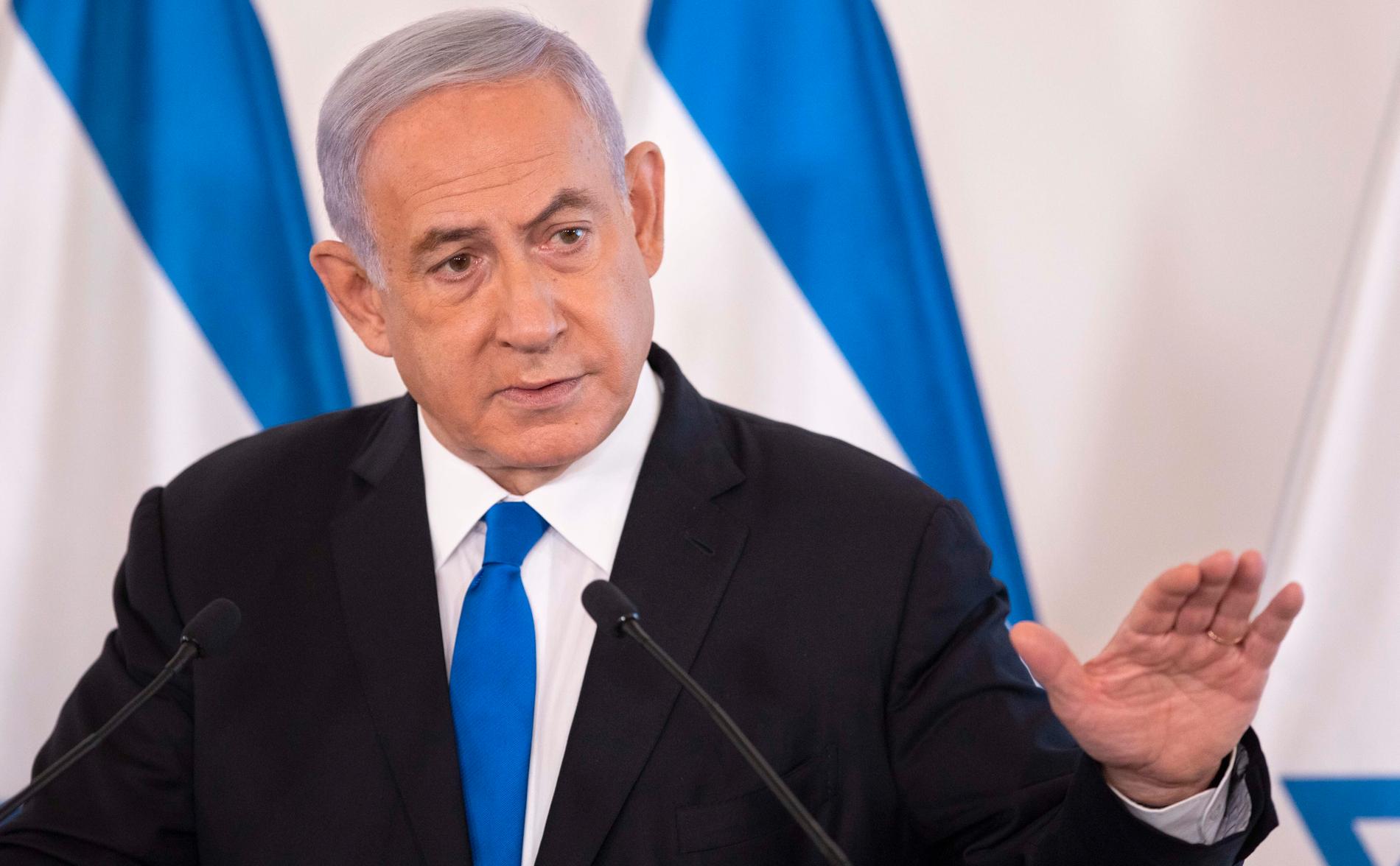 Benjamin Netanyahu, premiärminister.