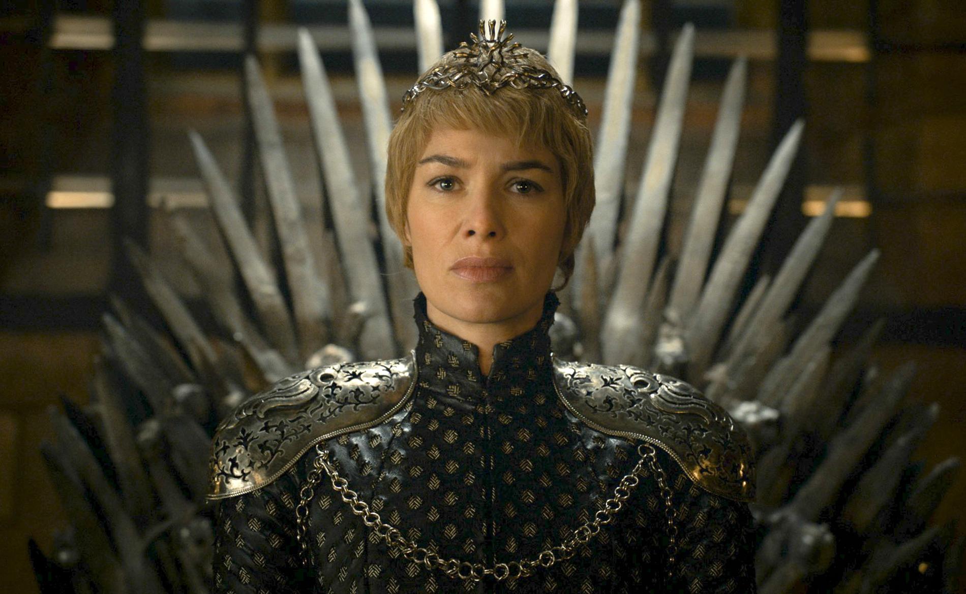 Lena Headey som drottning Cersei i ”Game of thrones”
