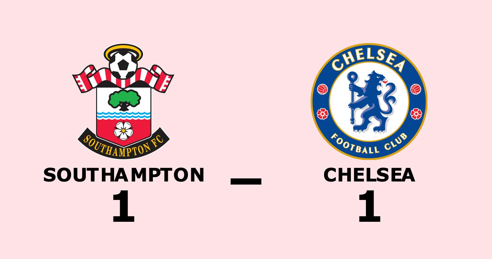 Southampton bröt tunga sviten mot Chelsea