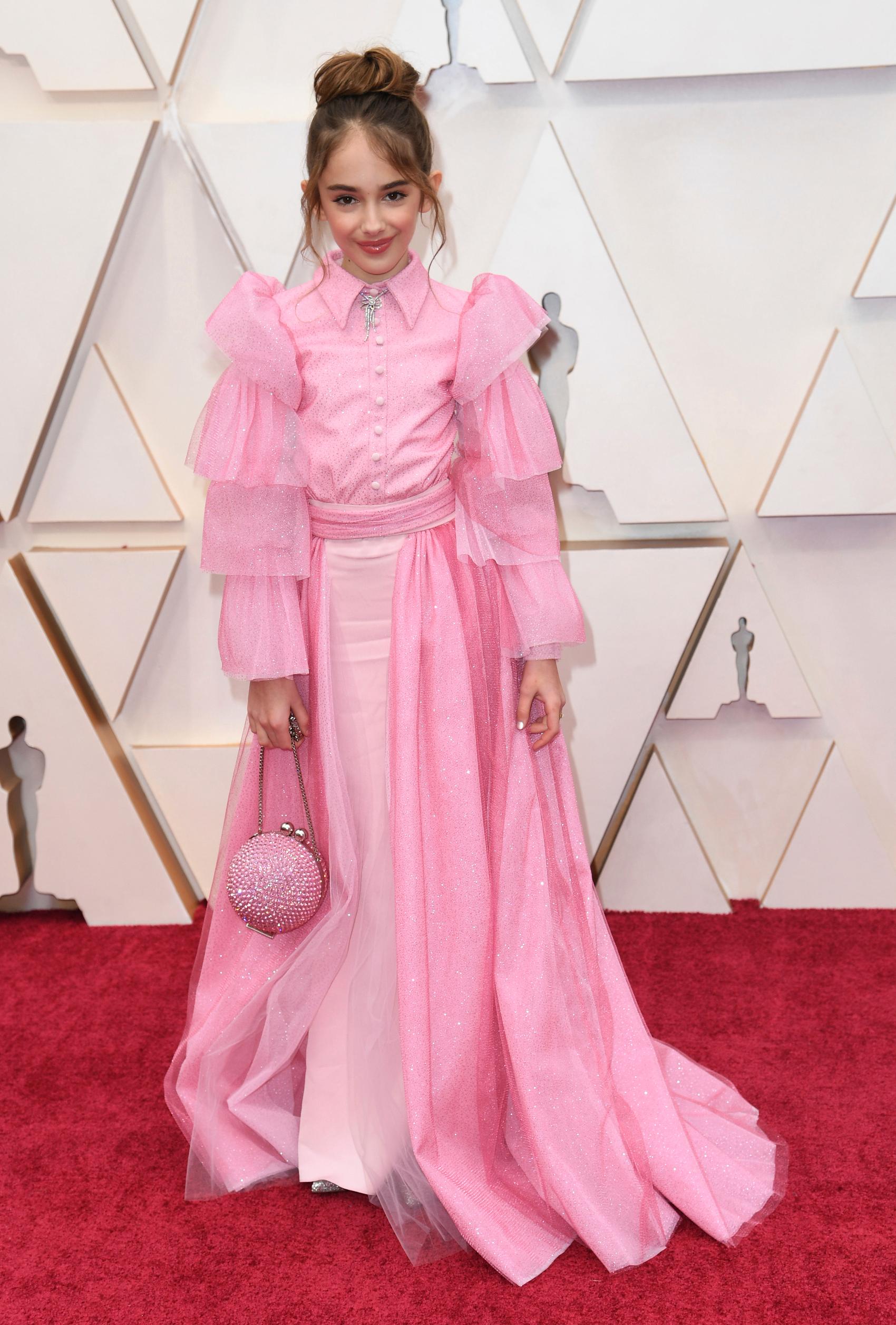 En av de yngre deltagarna på Oscarsgalan är tioåriga Julia Butters från "Once upon a time in Hollywood".
