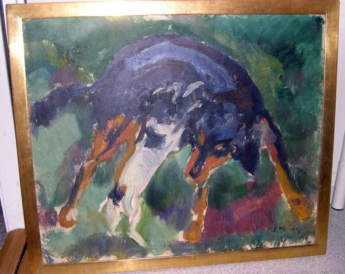 Norrmannen Edvard Munch (1863- 1944) är kanske mest känd för tavlan "Skriet". Den här målningen "Två vänner" är en av tre som hittades vid en husrannsakan i Landskrona.