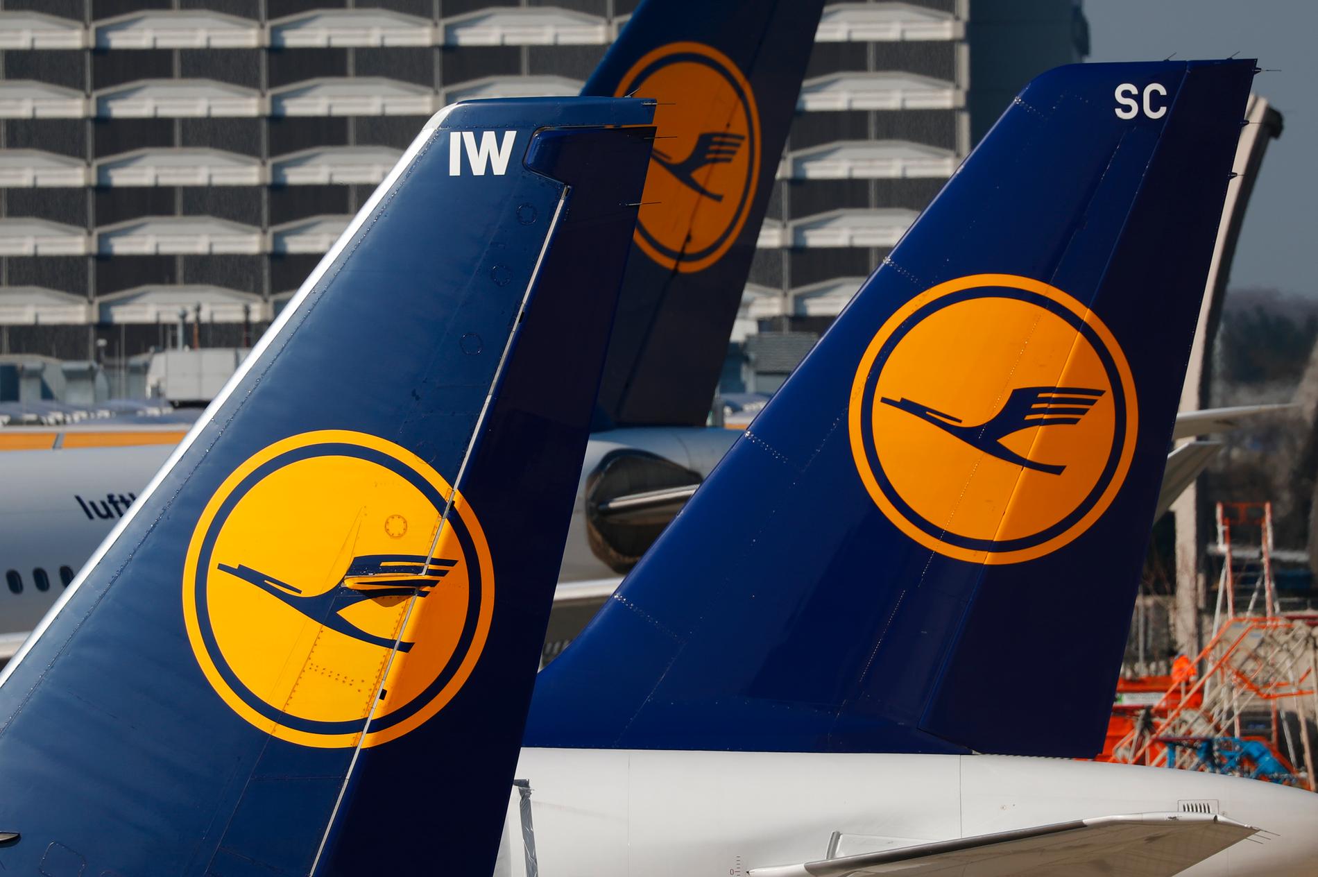 Lufthansa ställer in flighter.