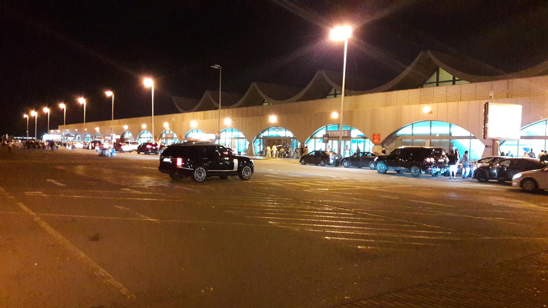 Kung Abdulaziz internationalla flygplats i Jeddah.
