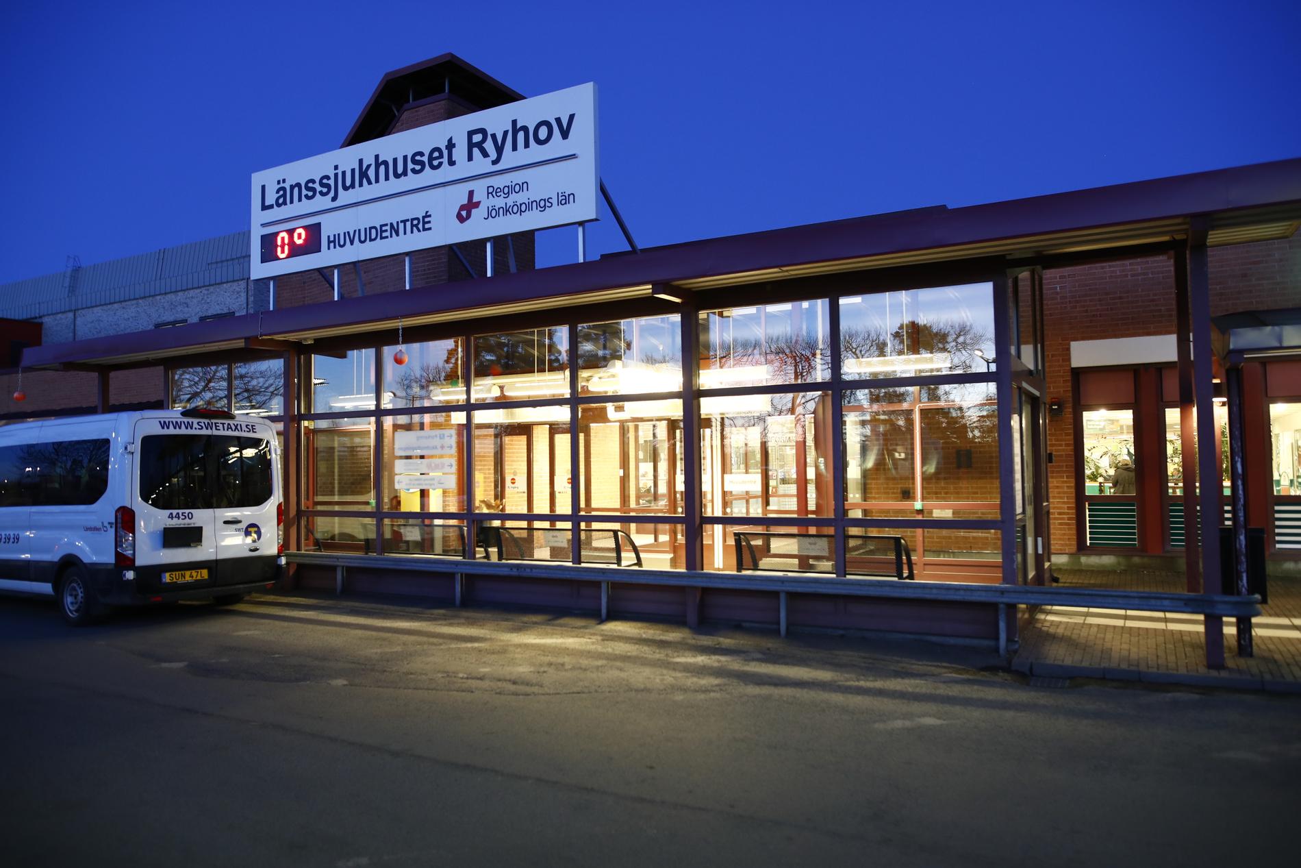 Länssjukhuset Ryhov, i Jönköping. Arkivbild