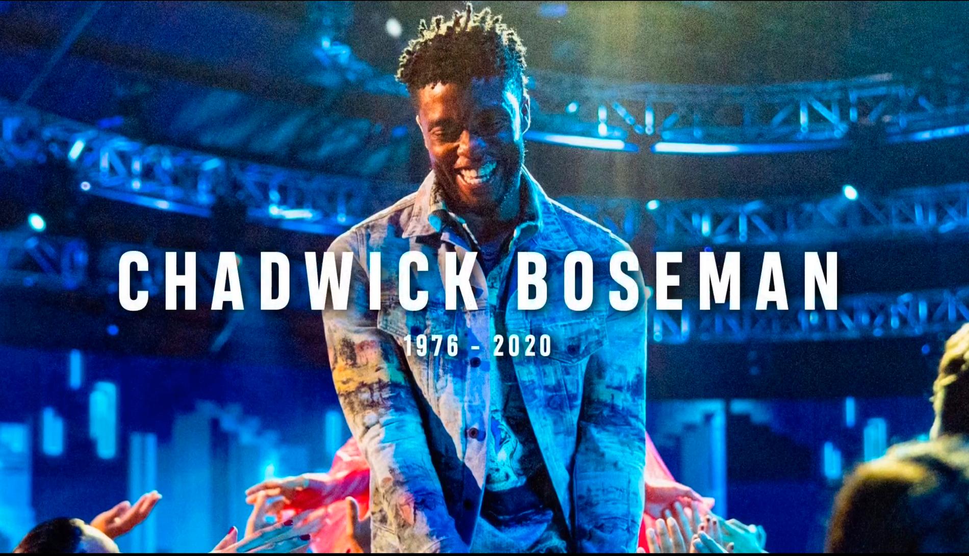 MTV-galan hyllade bortgångne skådespelaren Chadwick Boseman.