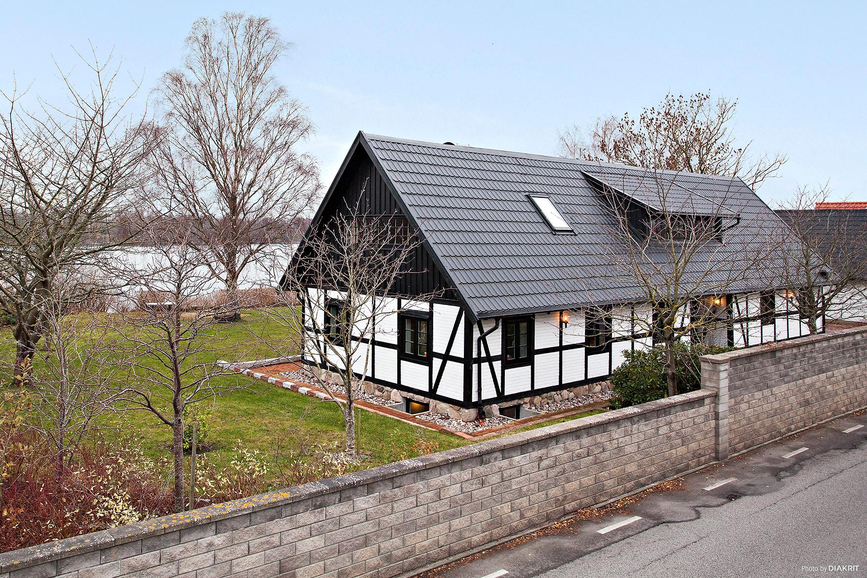 Korsvirkeshuset i Klagshamn som klickades näst mest bland bostäderna som ligger ute till försäljning i Malmö förra veckan.