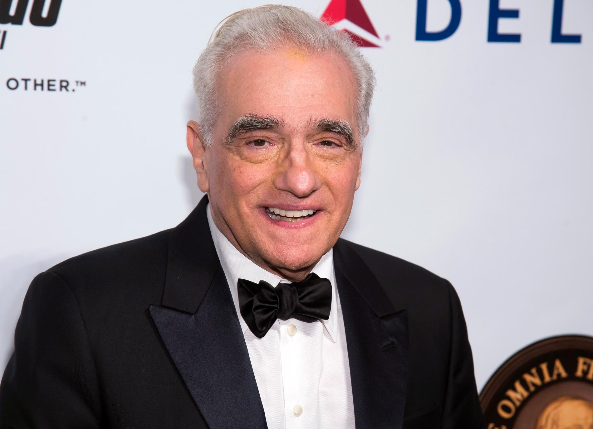 Filmmakaren Martin Scorsese .