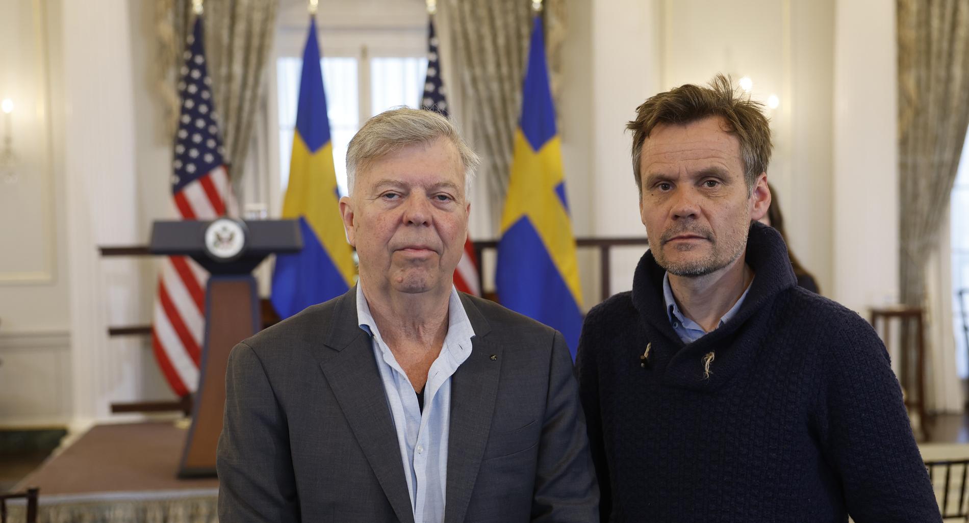 Aftonbladets Wolfgang Hansson och Jerker Ivarsson är på plats i Washington. 