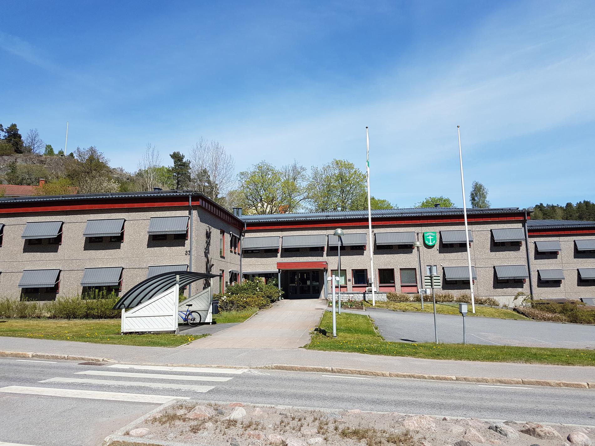 Kommunhuset Strömsvik i Valdemarsvik.