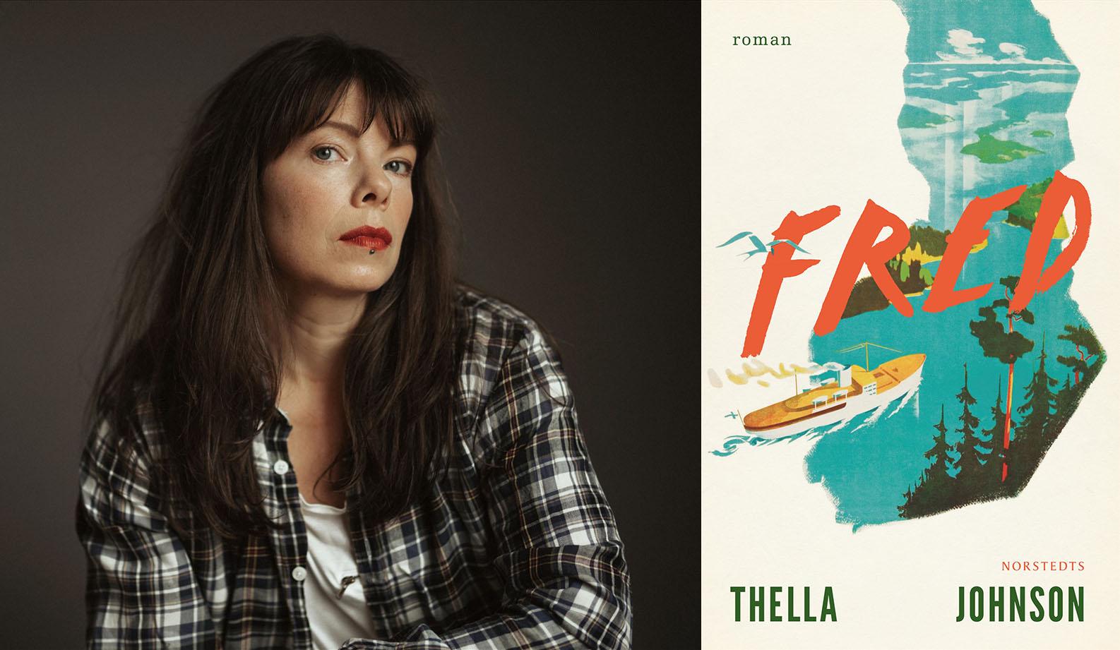Thella Johnson (född 1979) är journalist och musikartist och debuterar som skönlitterär författare med romanen ”Fred”.