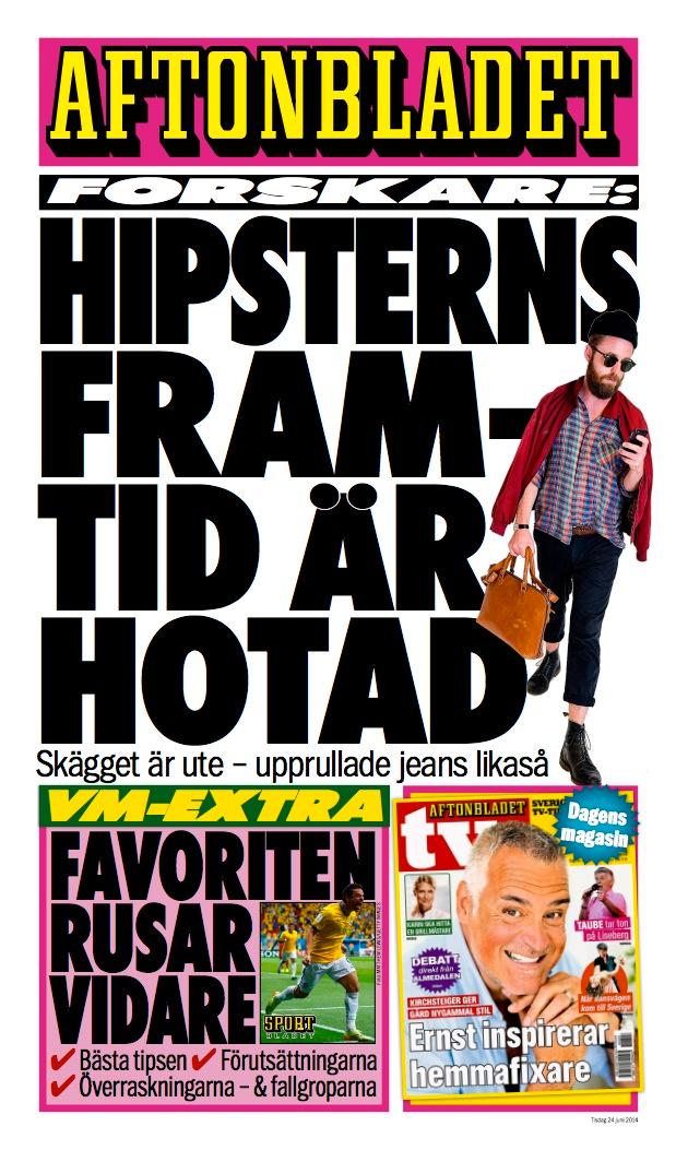 Aftonbladetlöp från 24 juni 2014.