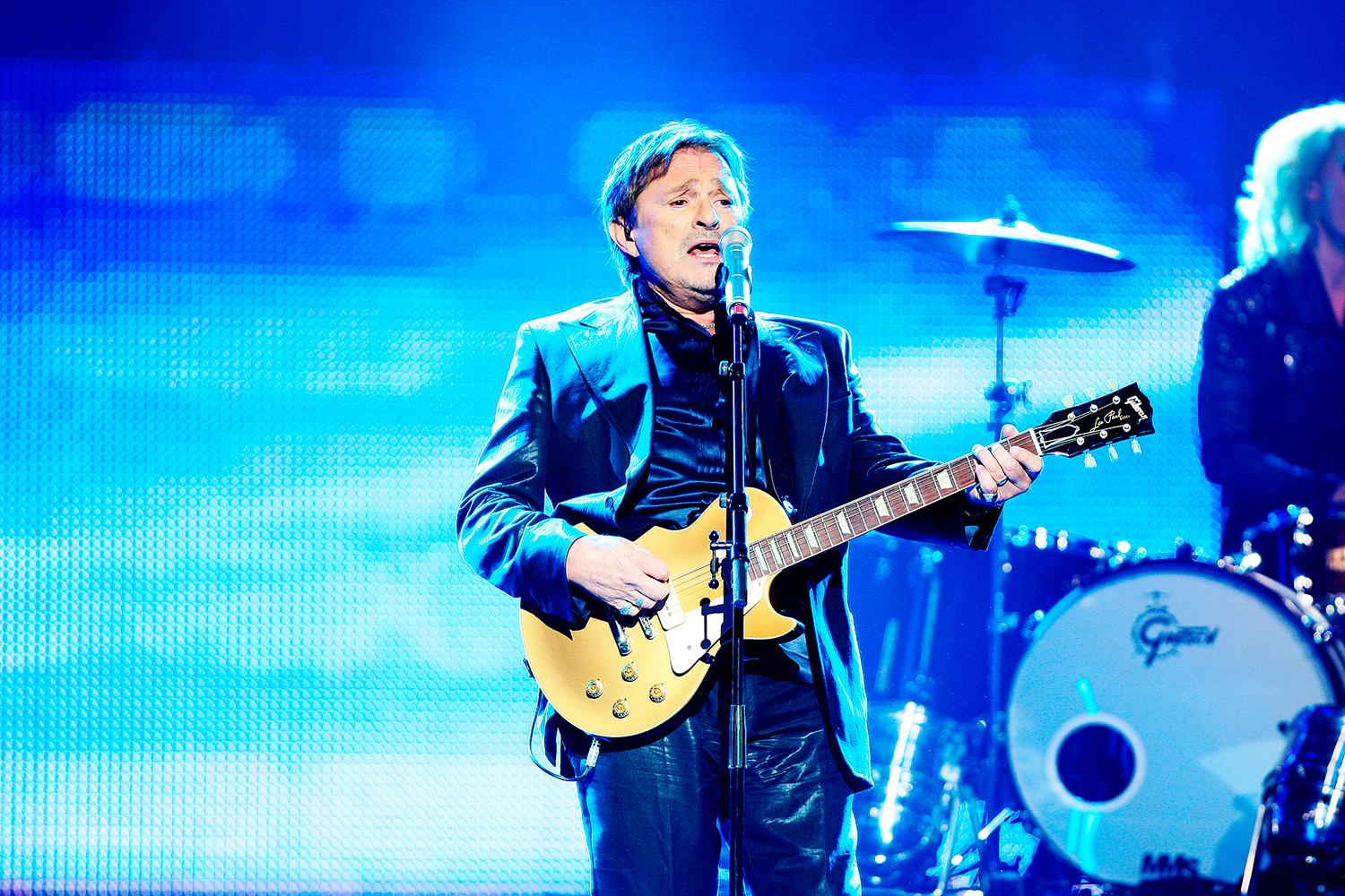 Mikael Rickfors under Melodifestivalen 2009.