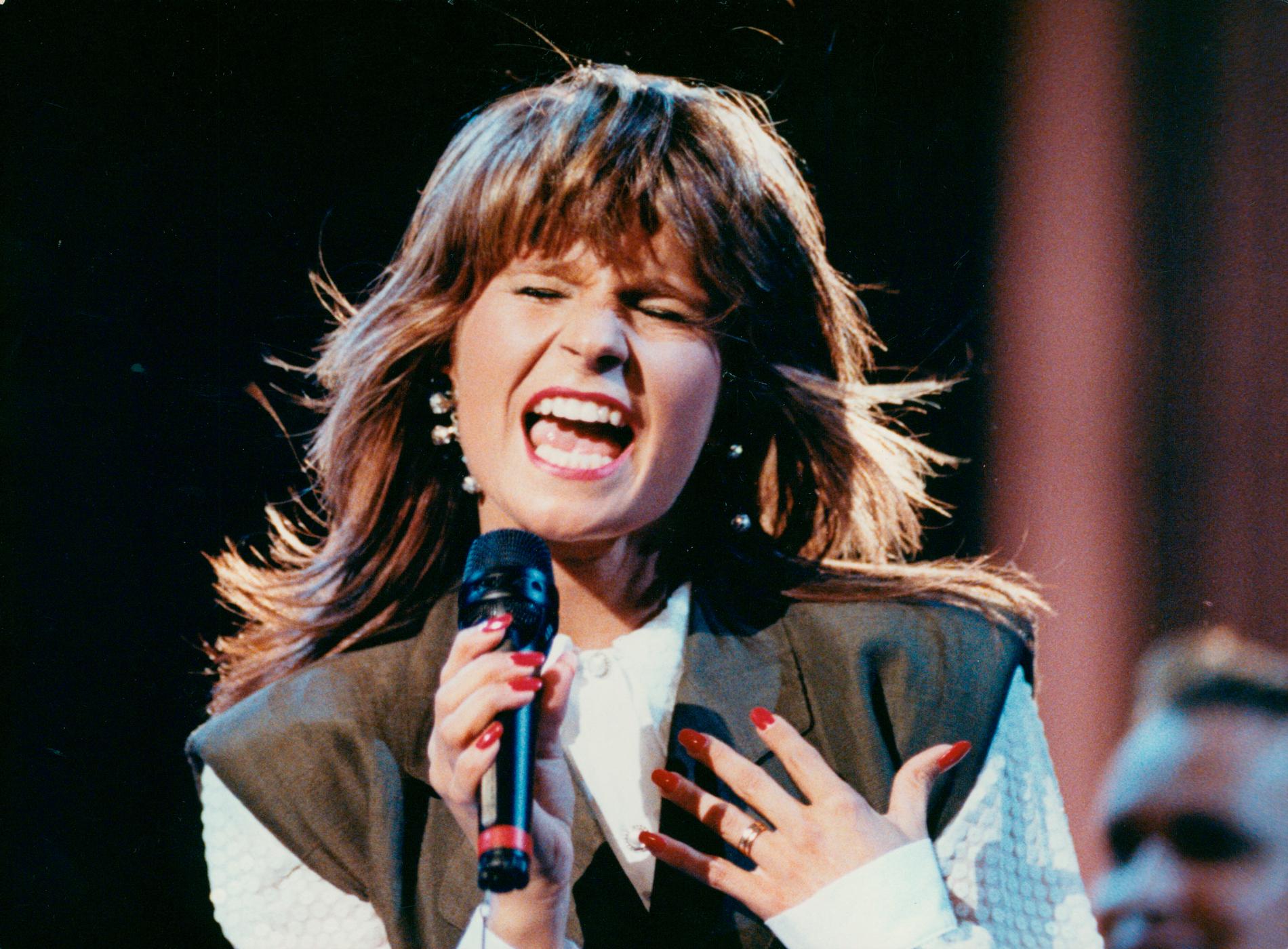 Carola i Melodifestivalen 1991.