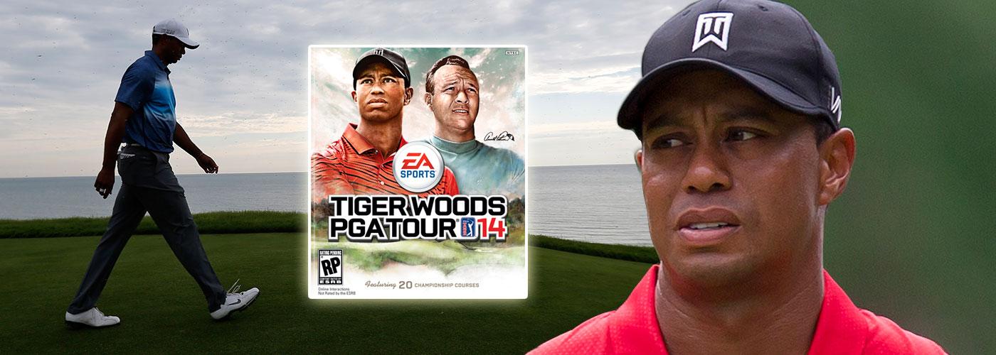 Tiger Woods menar att det är via tv-spel han får tiden att gå. Frågan är om han spelar sitt eget.
