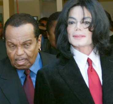 Joe och Michael Jackson.