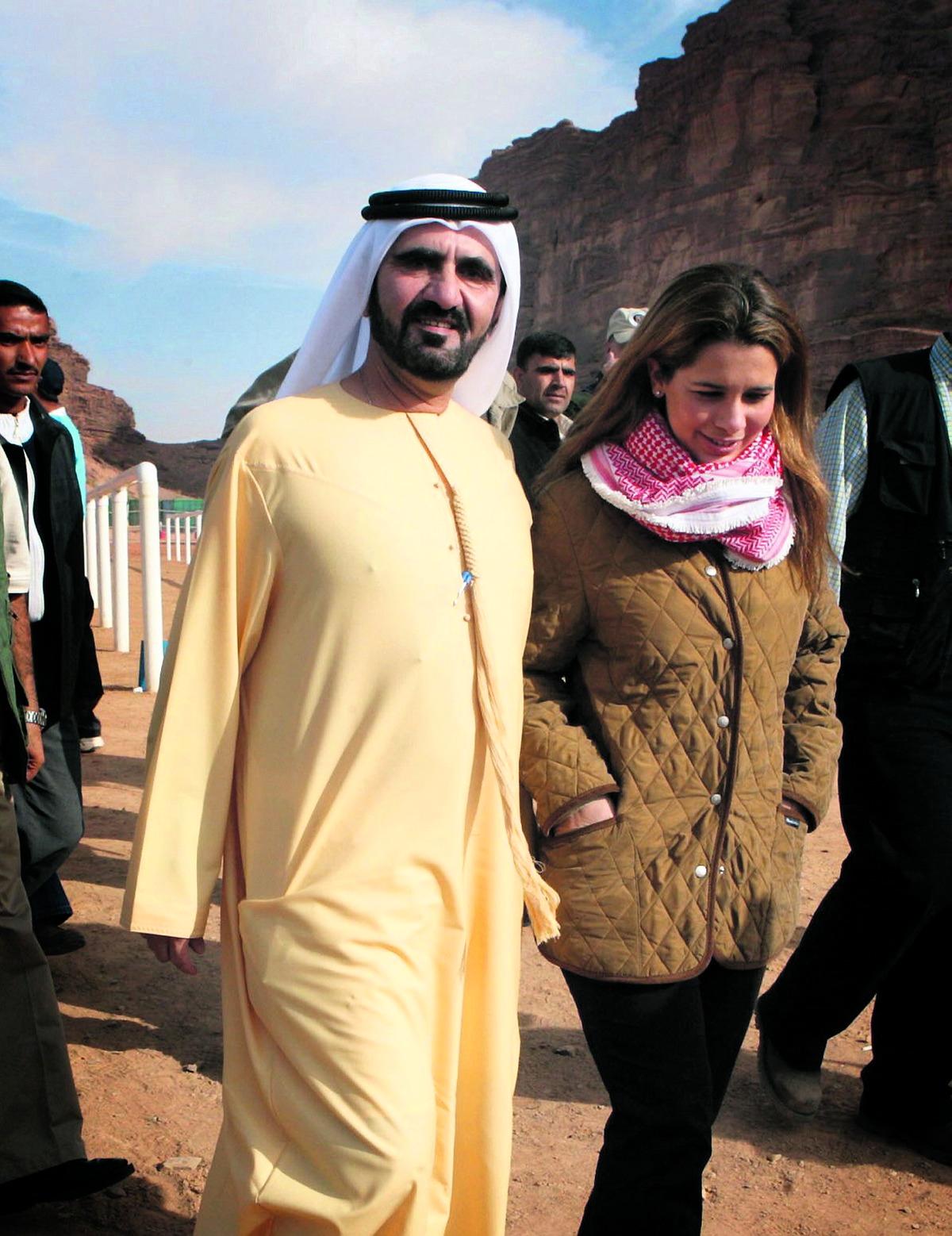 Prinsessan Haya Bint Al-Hussein av Jordanien är ordförande i internationella ridsportförbundet har godkänt och stöttar beslutet att lätta på dopningsreglerna. Här tillsammans med sin make shejk Mohammed bin Rashid al-Maktoum.