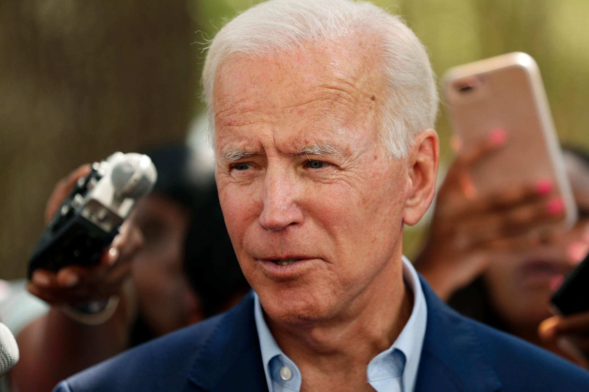 Joe Biden, 77, är fortfarande den givne demokratiske utmanaren. 
