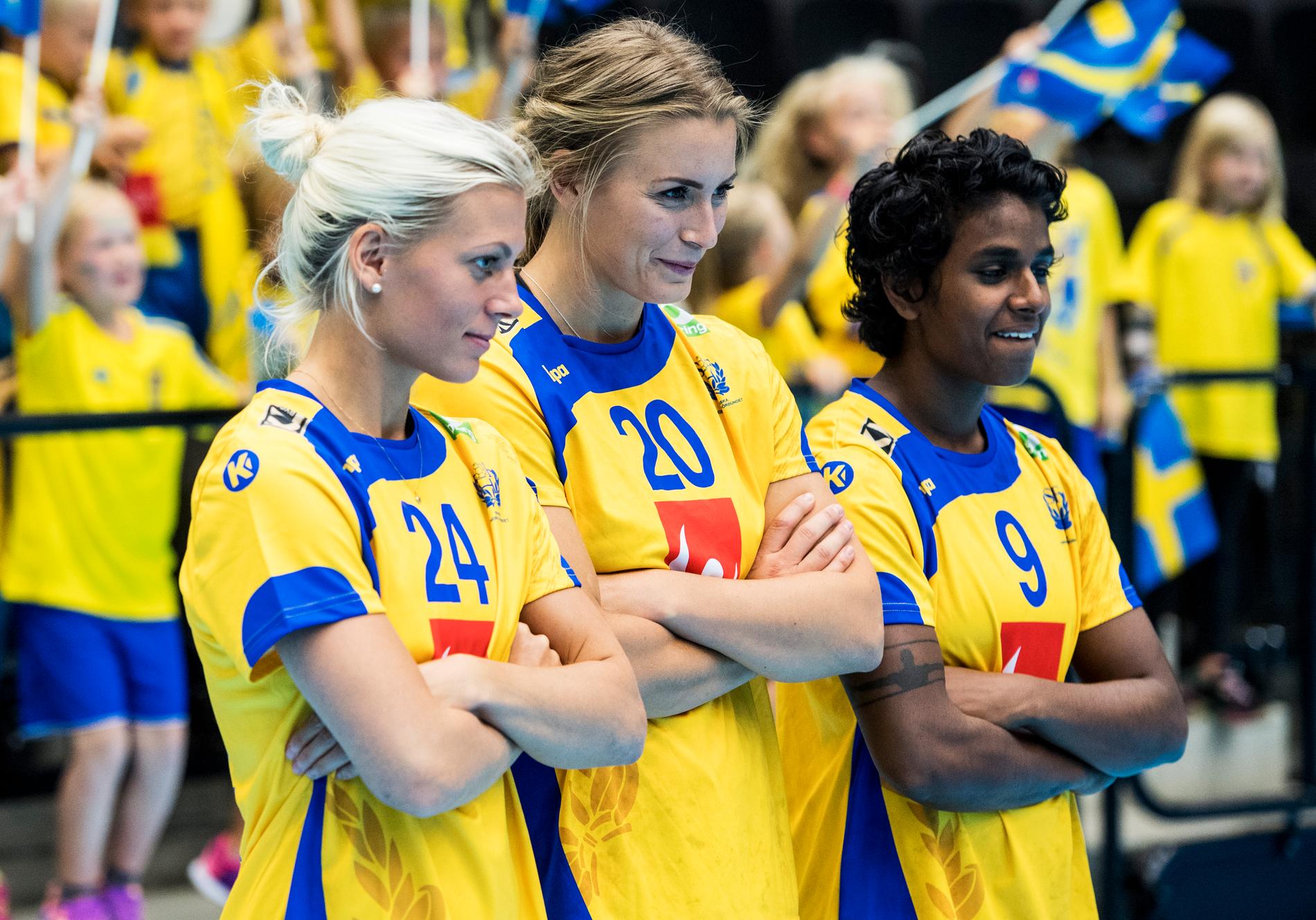 Hagman, Gulldén och Sand givna i svenska laget