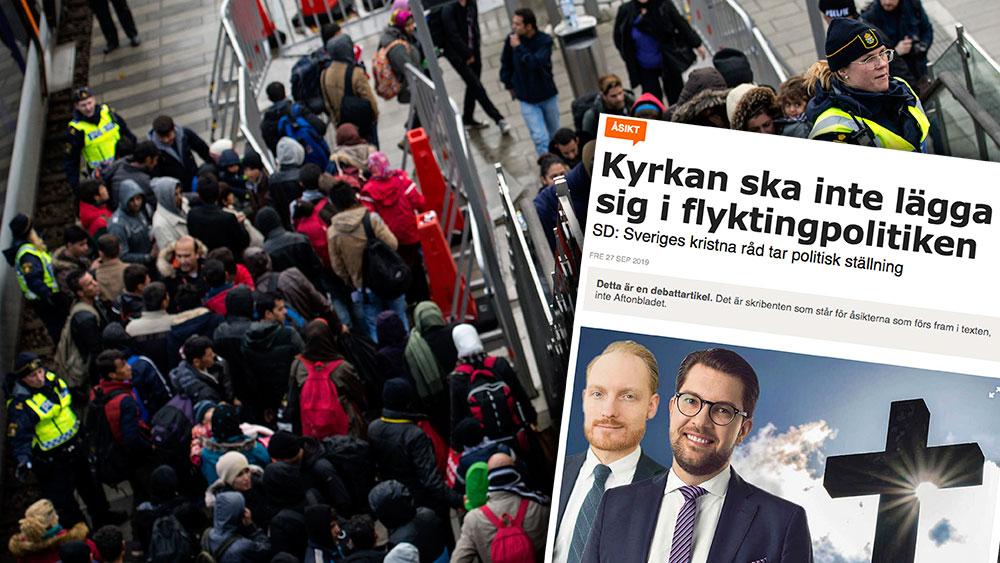 Sverige har förbundit sig att värna om rätten att söka asyl och att få sin sak prövad genom att Sverige anslutit sig till internationella konventioner och direktiv. Så länge vårt land står fast vid dessa åtaganden går det inte att bestämma ett högsta tak, skriver Sveriges kristna råd.