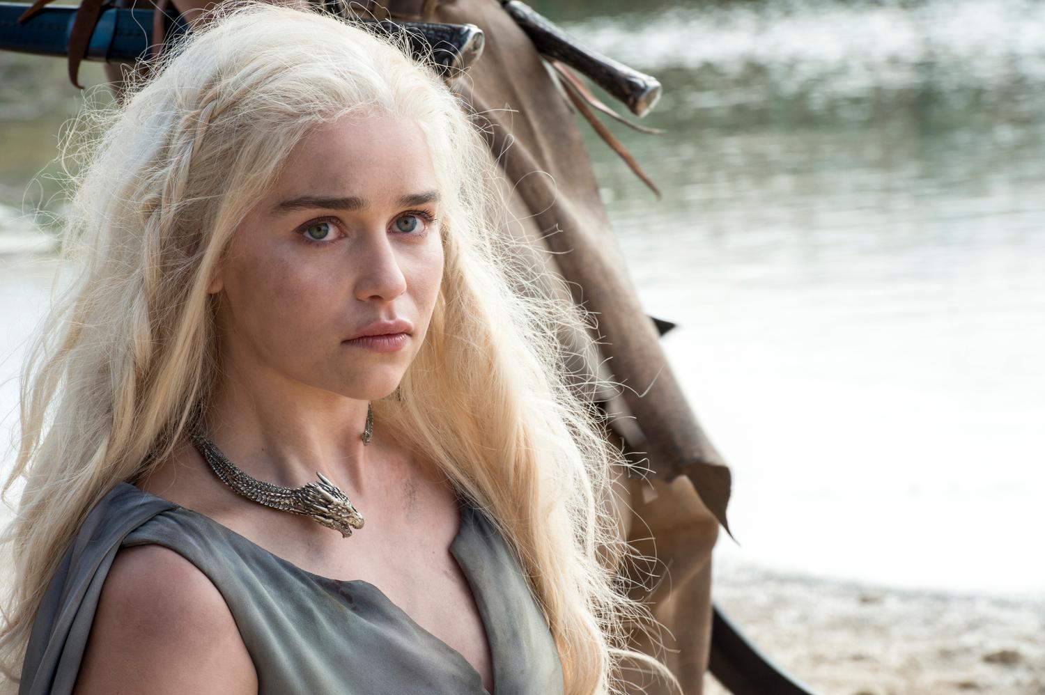 Emilia Clarke spelar Daenerys Targaryen