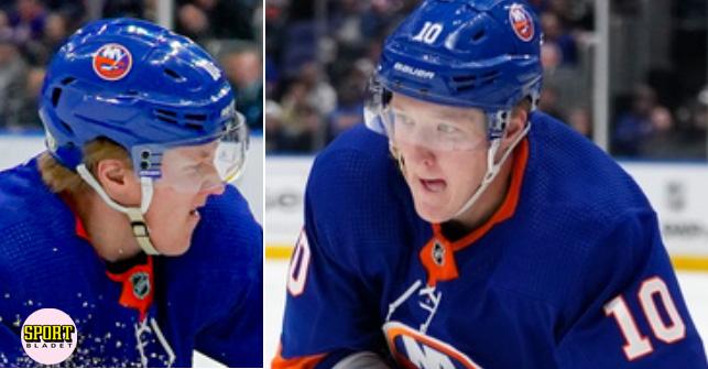 Simon Holmström Named Lucia and Scores Winning Goal for New York Islanders in Victory Against Anaheim Ducks