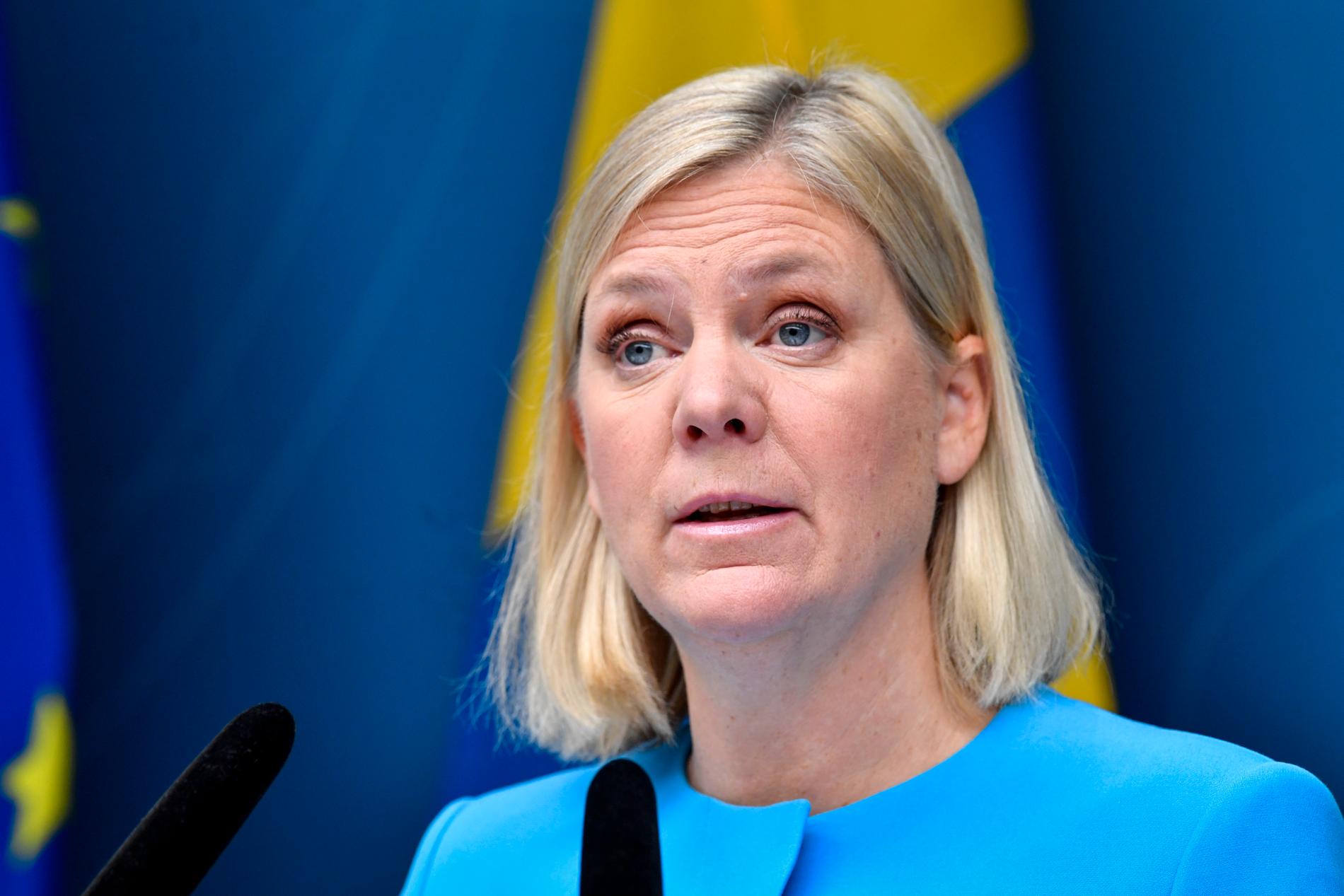 STOCKHOLM 20200921 Finansminister Magdalena Andersson (S). Arkivbild.