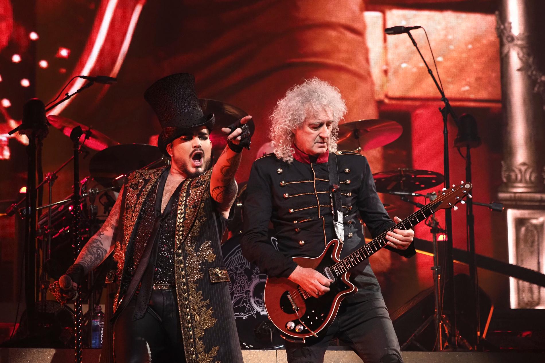 Adam Lambert, Brian May och resten av Queen lyckas inte alltid lyfta showen på Avicii Arena i Stockholm.