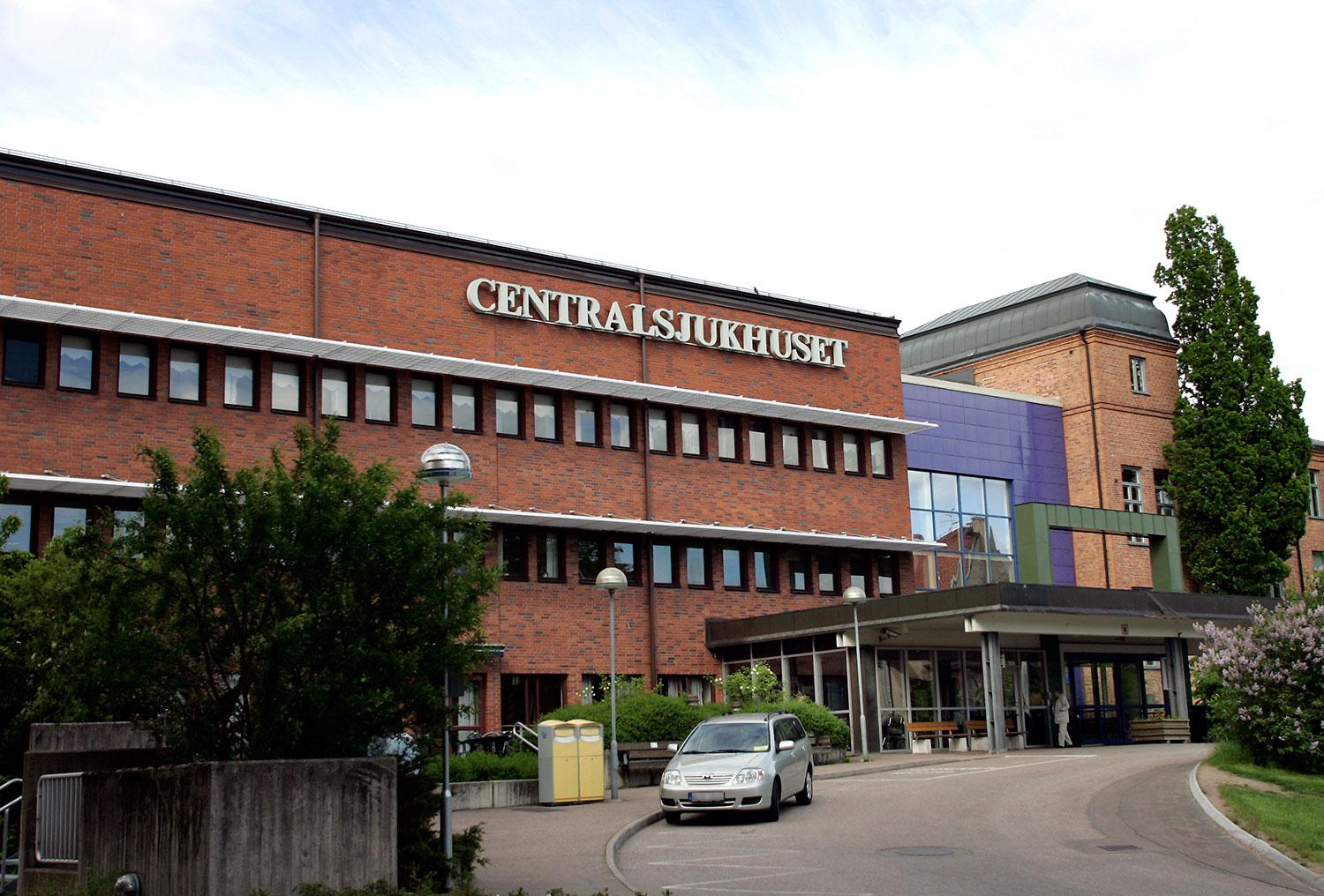 Centralsjukhuset i Karlstad.