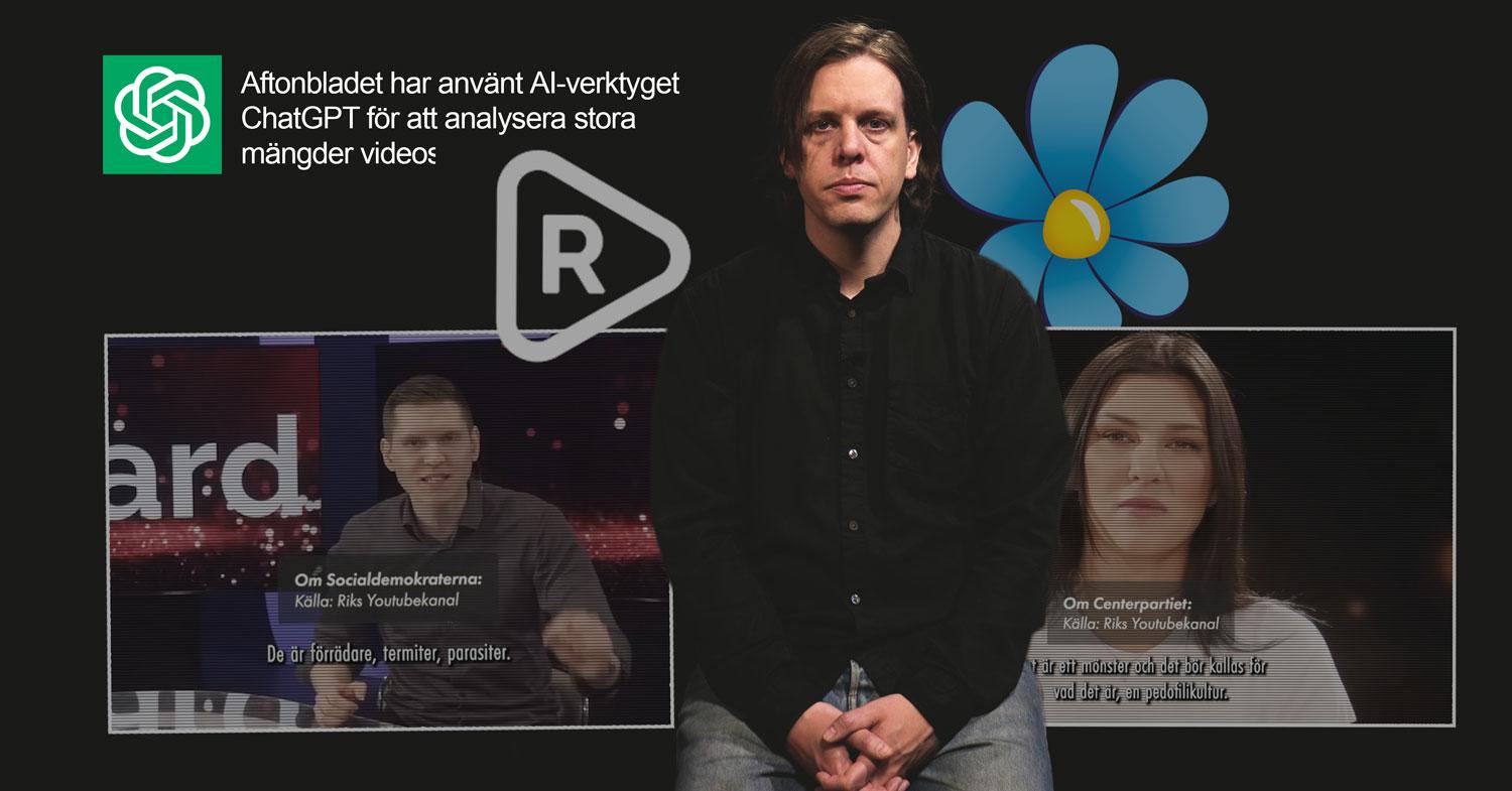 Aftonbladets datajournalist Johan Ekman. 