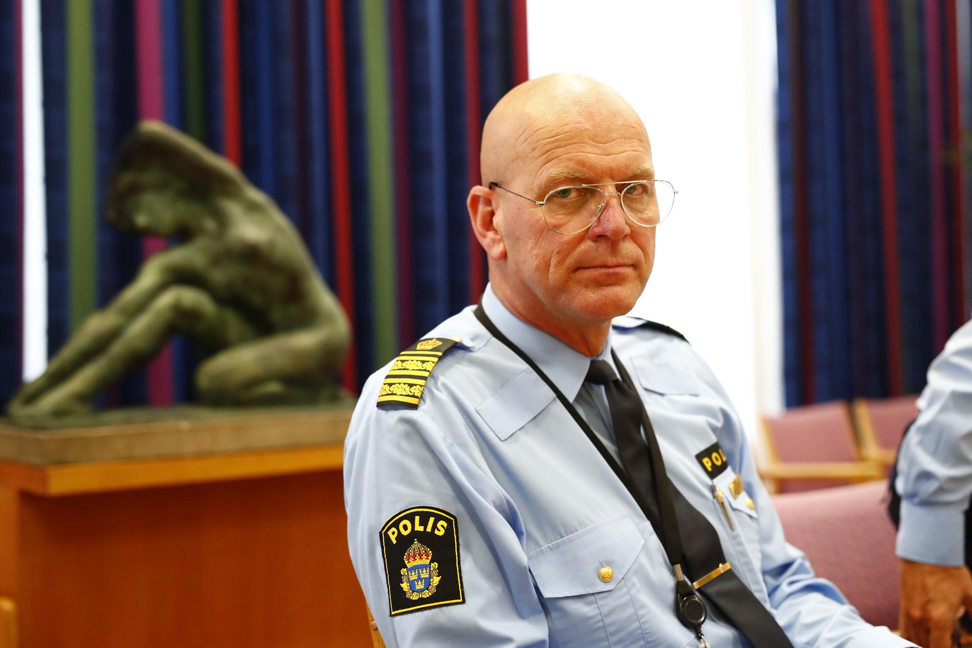 Polisområdeschef Erik Nord