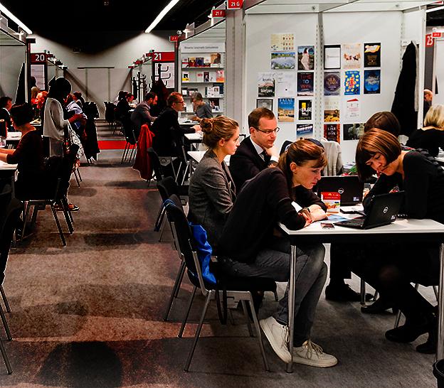 Det allra heligaste Förhandlingarna på LitAg, de litterära agenternas center på Frankfurtmässan, är helt central för den internationella bokindustrin.
