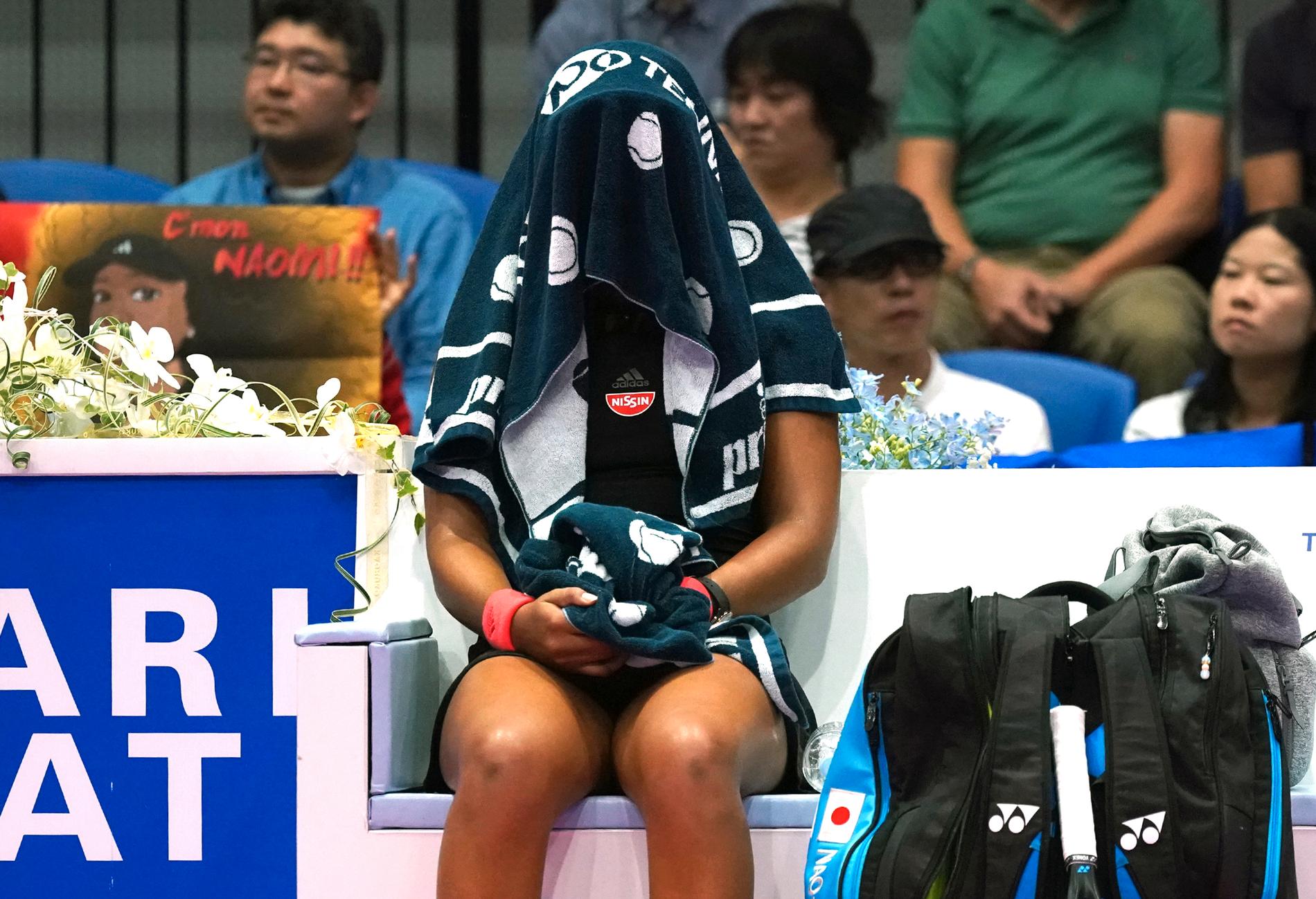 Naomi Osaka var frustrerad.