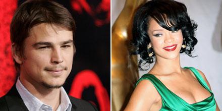 Josh + Rihanna = sant Nu bekräftas romansen mellan Hollywoodstjärnan och sångerskan.