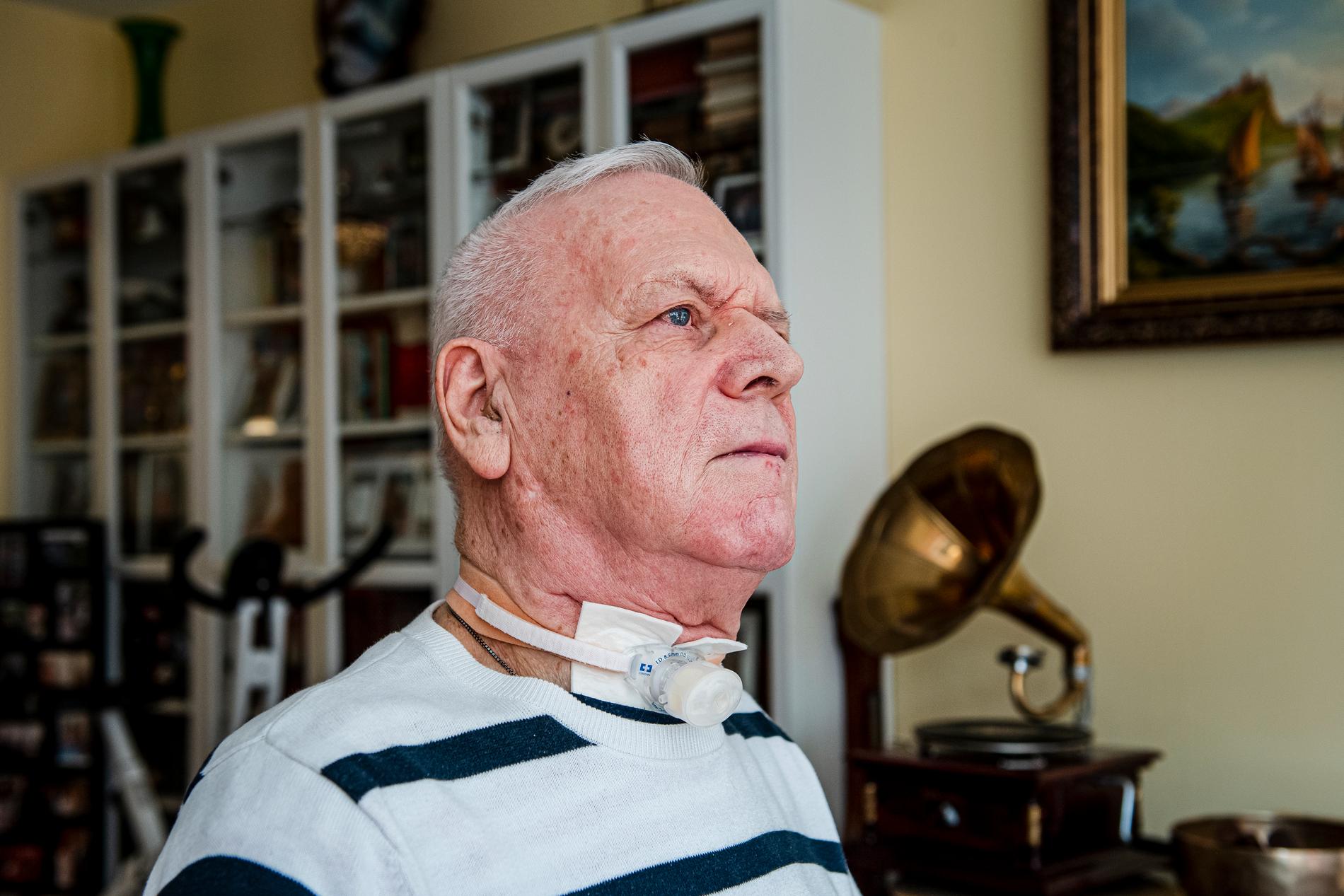 Ted Bondefalk, 78, drabbades av hjärnskador efter Paolo Macchiarinis operation 2011.