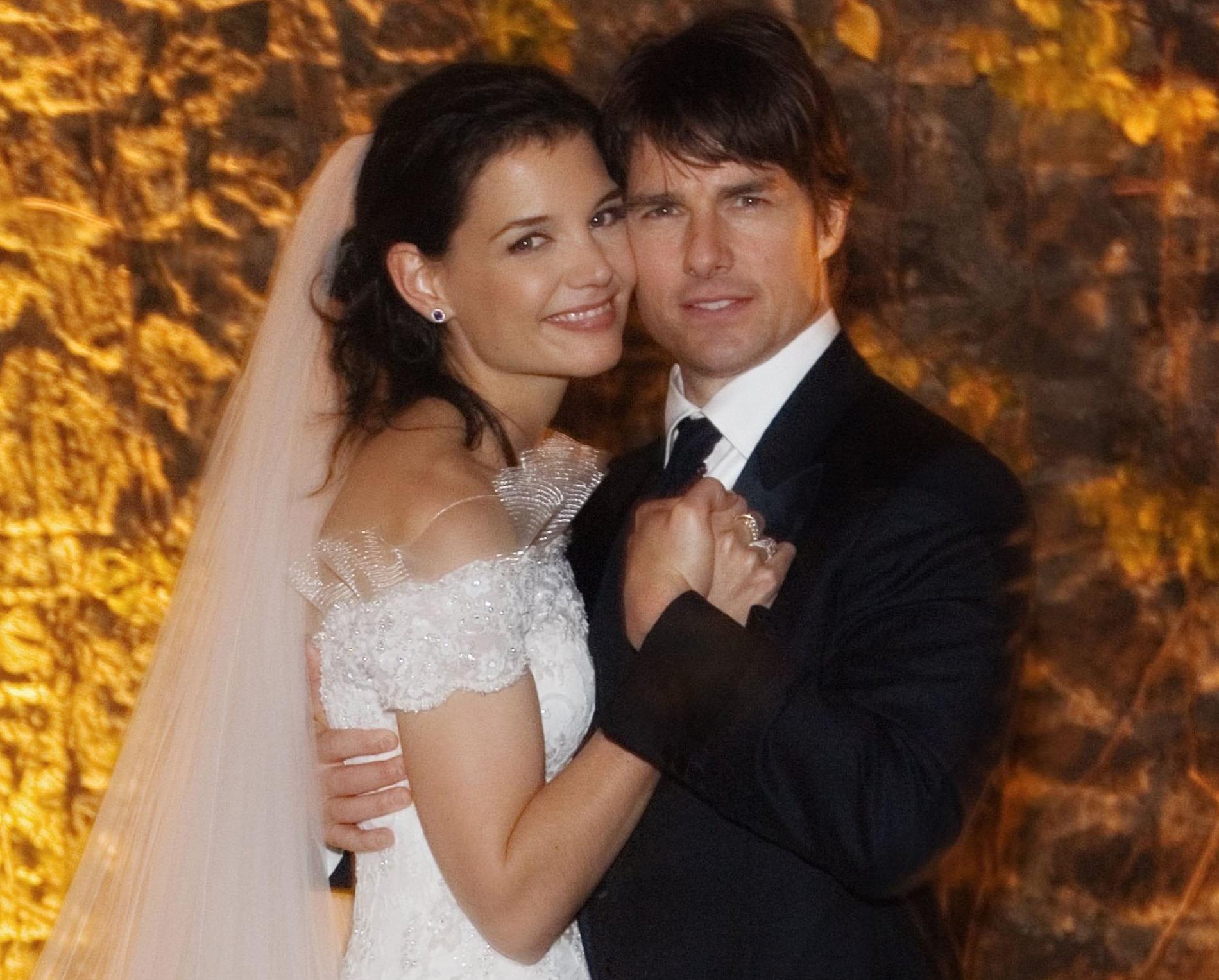 Katie Holmes och Tom Cruise bröllop.