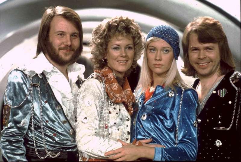 Abba i Eurovision 1974 i Brighton.