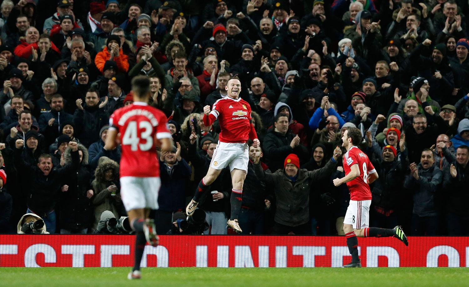 Wayne Rooney avslutade målskyttet med sitt 3–0-mål.